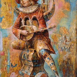 Венецианское - репродукция картины С.Н.Лукьянова