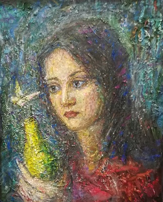 Бабочка - картина М.А.Требогановой