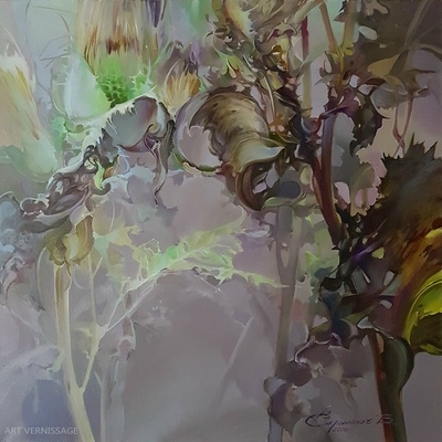 Бодяк - картина В.В.Скрынникова