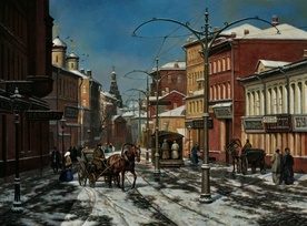 Долгоруковская улица - картина М.А.Сатарова