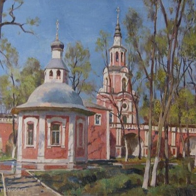 Донской монастырь, майское солнце