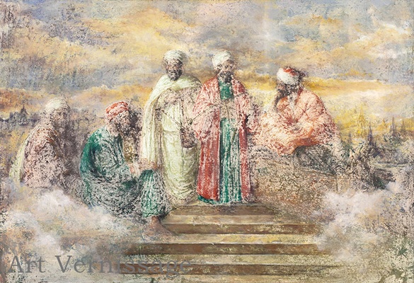 Мираж или история восточной мудрости - картина Никаса Сафронова
