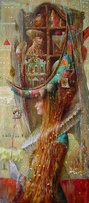 Архитектура карнавалов 1,  постер картины С.Н.Лукьянова