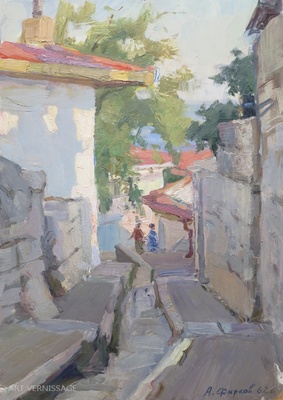 Вечерние блики - картина А.П.Фирсова