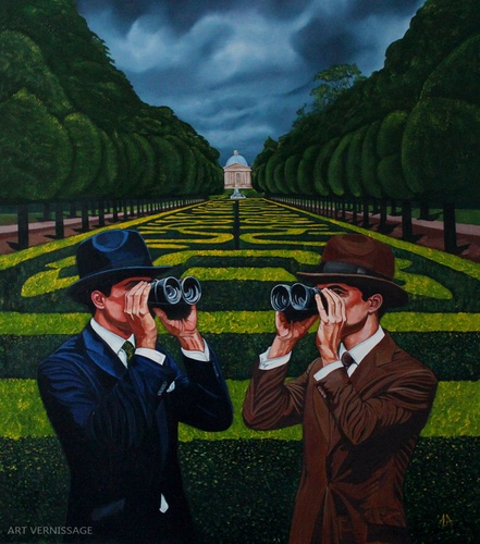 Я тебя вижу, я тебя предвижу - картина А.А.Аронова