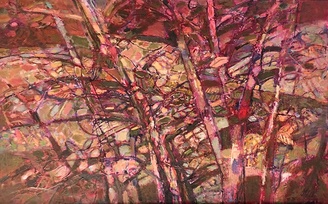 Красный ветер - картина Л.А.Малафеевского