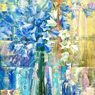 Время колокольчиков - картина М.Н.Жгивалевой