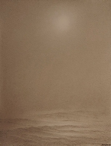Туман на море - картина А.Д.Судца