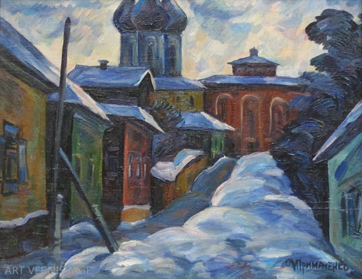 Старая Коломна - картина И.В.Примаченко