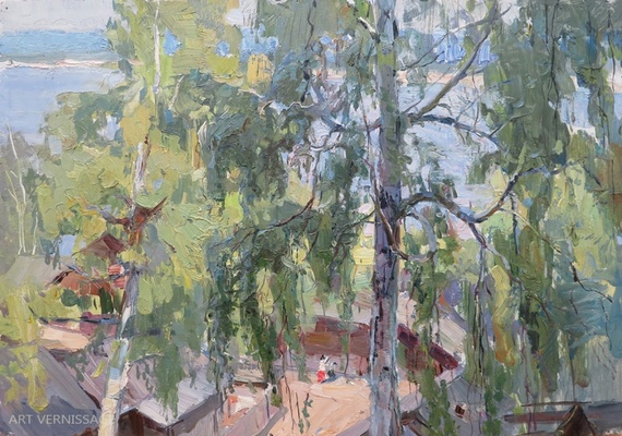 Солнечное лето - картина А.П.Фирсова