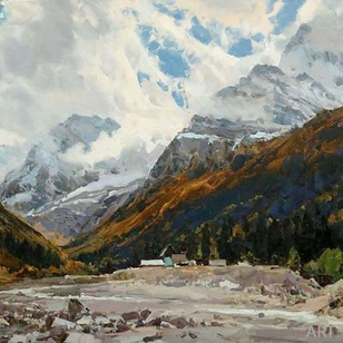 Танец облаков - картина А.И.Бабича