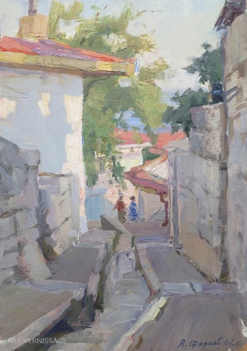 Вечерние блики - картина А.П.Фирсова