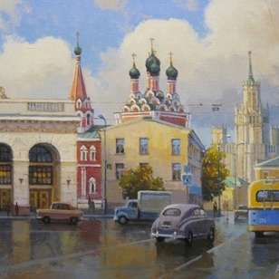 Старая Таганка - картина М.В.Ланчака