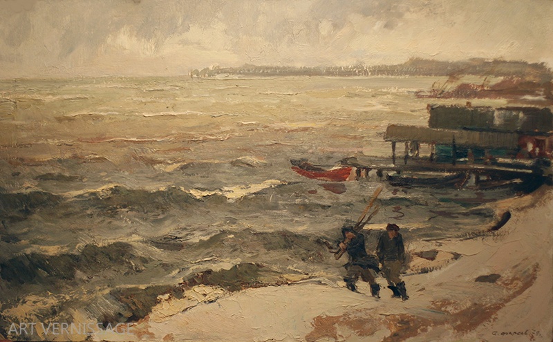 Рыбаки севера - картина А.П.Фирсова