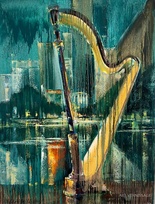 Сон струн - картина М.Н.Жгивалевой