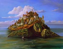 Странствующий остров - картина А.С.Леушина