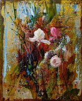 Цветы, импровизация 5 - художник С.Н.Лукьянов