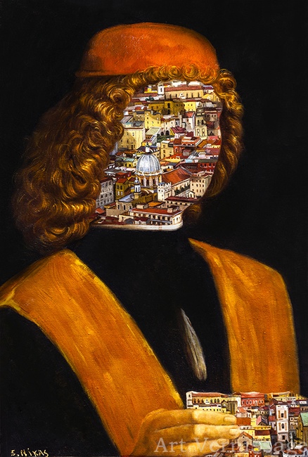 Юноша, рожденный во Флоренции - картина Никаса Сафронова