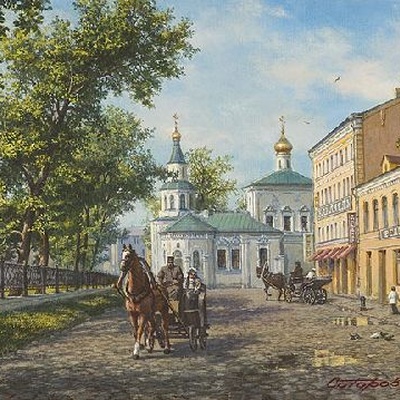 Репродукции картин Михаила Алексеевича Сатарова, заказ репродукций на холсте
