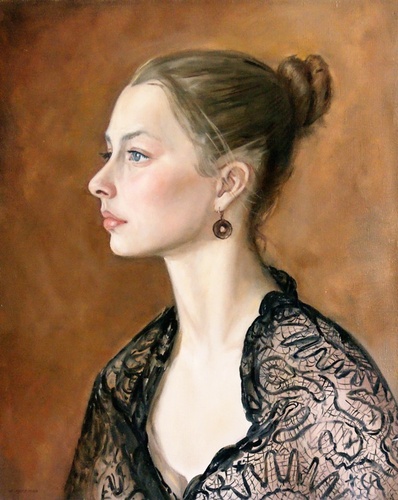 Алена - портрет художника А.Б.Ефремова