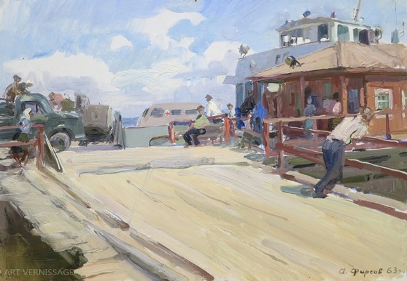 На паролме - картина А.П.Фирсова