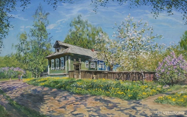 Майский день - картина А.Б.Ефремова