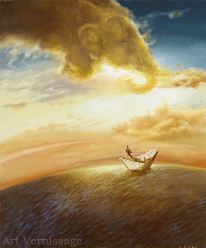 Унесенные ветром - картина Никаса Сафронова