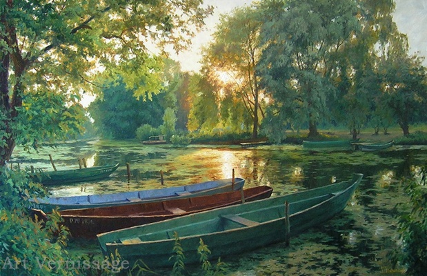 Тишина - картина Г.Кириченко