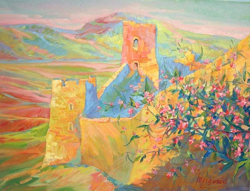 Генуэзская крепость. Судак - художник И.П.Миргород