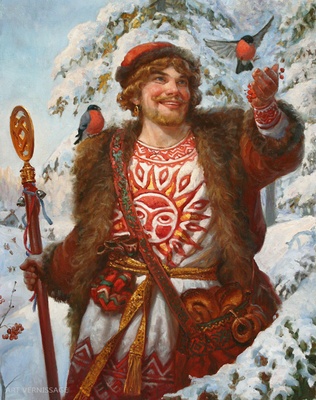 Коляда - картина А.А.Шишкина