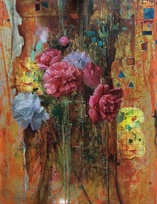 Цветы как энергия - картина С.Н.Лукьянова