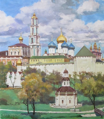 Лавра - картина В.А.Лаповка