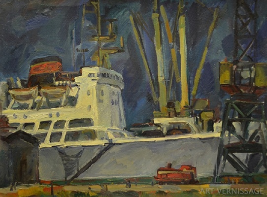 Порт - картина И.В.Примаченко