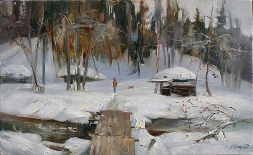 Оттепель картина В.Ю.Екимова