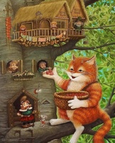 Урожай - картина А.В.Маскаева, сказки в живописи