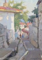 Вечерние блики - картина А.П.Фирсова