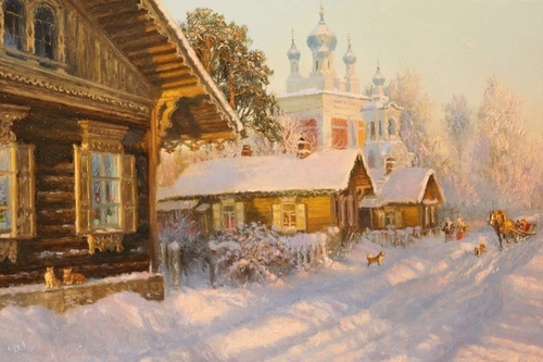 Морозит - картина В.Ю.Жданова