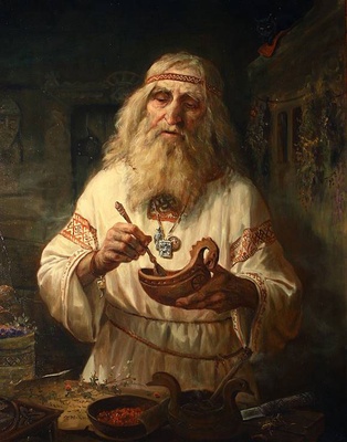 Травник картина А.А.Шишкин