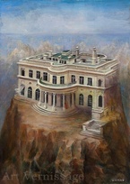 Тайна дома - картина Никаса Сафронова