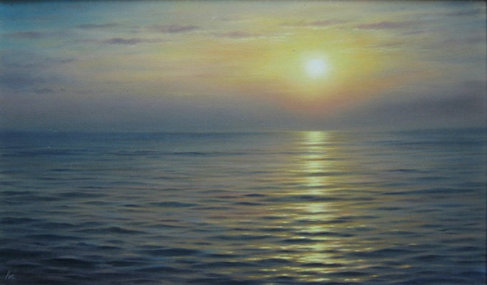 Черное море - картина Л.А.Помещиковой