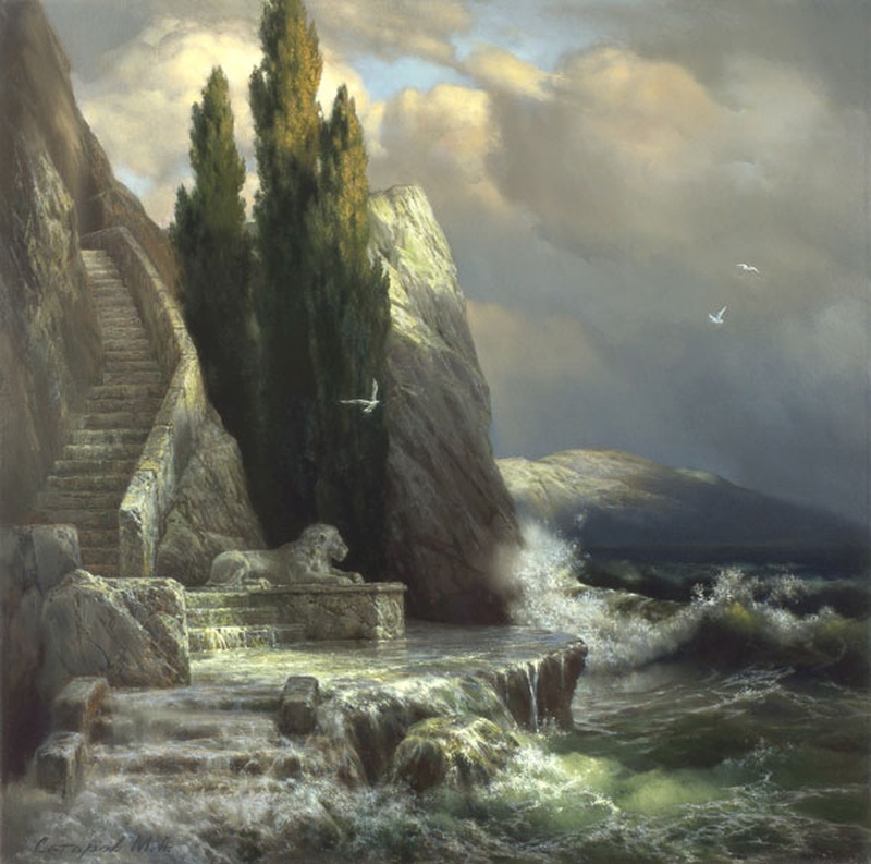 После бури репродукция картины М.А.Сатарова